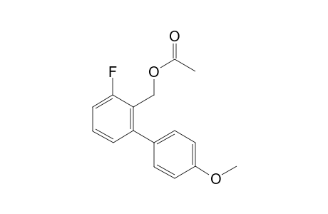 (3-Fluoro-4'-methoxy-[1,1'-biphenyl]-2-yl)methyl acetate