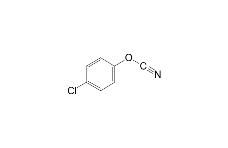 cyanic acid, p-chlorophenyl ester