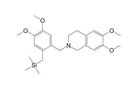Isoquinoline, 2-[[4,5-dimethoxy-2-[(trimethylsilyl)methyl]phenyl]met hyl]-1,2,3,4-tetrahydro-6,7-dimethoxy-