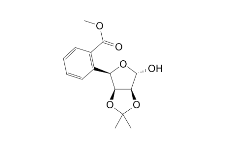 ((3aS,4R,6aS)-6-hydroxy-2,2-dimethyl-tetrahydrofuro[3,4-d]-[1,3]dioxol-4-yl)methyl benzoate