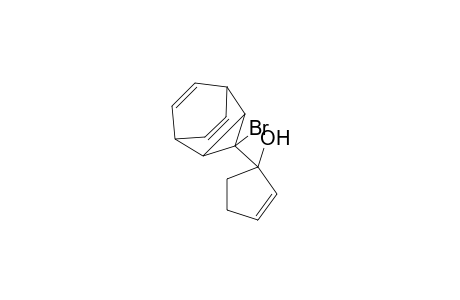 1-(3'-Bromotricyclo[3.2.2.0(2,4)]nona-6',8'-dien-3'-yl]cyclopent-2-en-1-ol