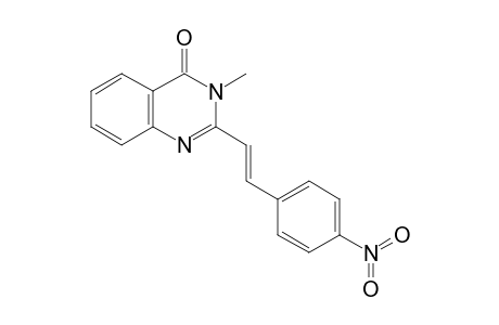 3-Methyl-2-[(E)-2-(4-nitrophenyl)ethenyl]-4(3H)-quinazolinone