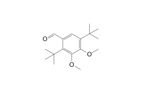 3,4-Dimethoxy-2,5-bis(t-butyl)benzaldehyde