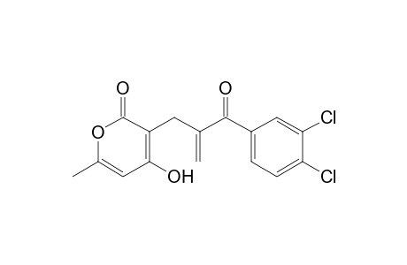 3-[2-(3,4-Dichlorobenzoyl)allyl]-4-hydroxy-6-methylpyran-2-one
