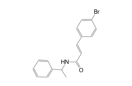 (2E)-3-(4-bromophenyl)-N-(1-phenylethyl)-2-propenamide