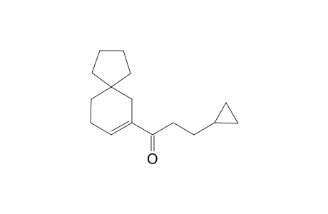 3-Cyclopropyl-1-(spiro[4.5]dec-7-en-7-yl)propan-1-one
