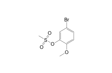 5-Bromo-2-methoxyphenyl methanesulfonate