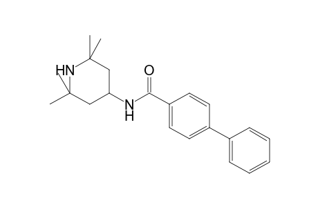 Biphenyl-4-carboxamide, N-(2,2,6,6-tetramethyl-4-piperidyl)-