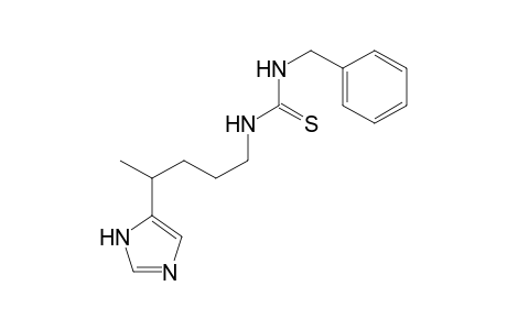 N-Benzyl-N'-[5-(4(5)-imidazolyl)pentyl]thiourea oxalate
