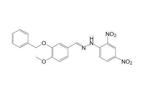 3-(benzyloxy)-p-anisaldehyde, 2,4-dinitrophenylhydrazone