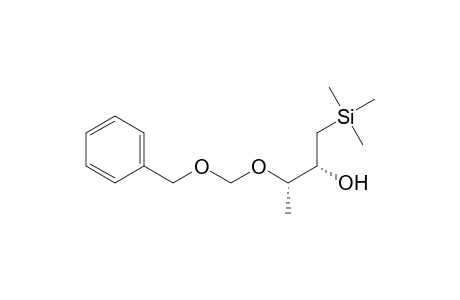 (2R,3S)-3-(benzyloxymethoxy)-1-(trimethylsilyl)butan-2-ol