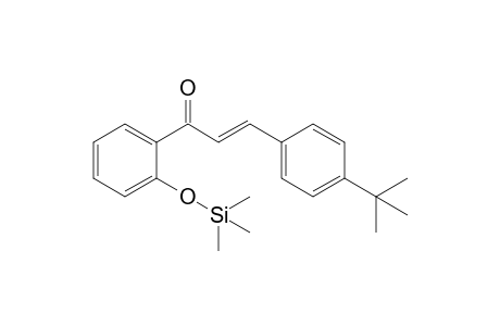 (E)-3-(4-(tert-butyl)phenyl)-1-(2-((trimethylsilyl)oxy)phenyl)prop-2-en-1-one