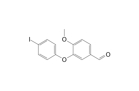 3-(4-Iodophenoxy)-4-methoxybenzaldehyde