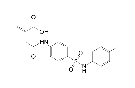 4'-(p-tolylsulfamoyl)-2-methylenesuccinanilic acid