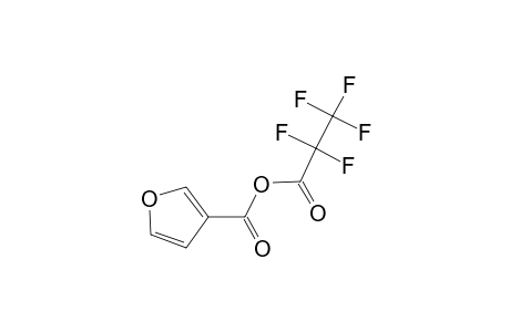 3-Furoic acid, anhydride with pentafluoropropionic acid