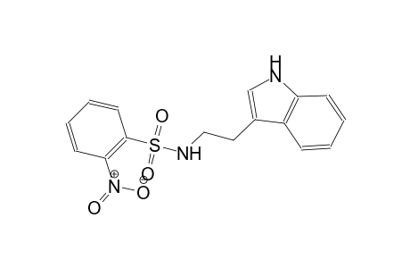 N-[2-(1H-indol-3-yl)ethyl]-2-nitrobenzenesulfonamide