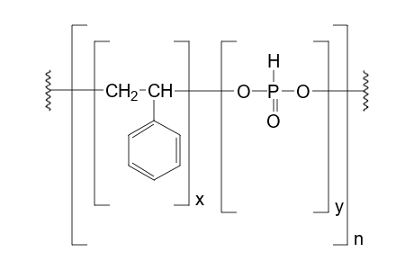 Copolymer [styrene-co-phosphonic diacid monomer]