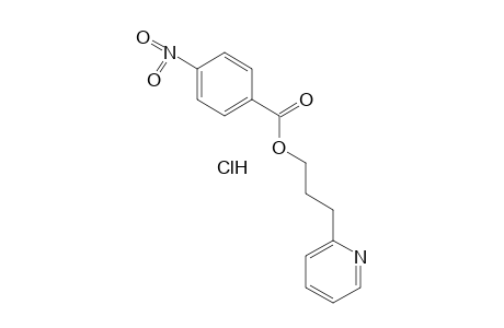 2-PYRIDINEPROPANOL, p-NITROBENZOATE, HYDROCHLORIDE