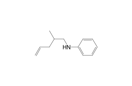 N-(2-Methyl-4-pentenyl)benzenamine