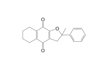 2,3,5,6,7,8-Hexahydro-2-methyl-2-phenylnaphtho[2,3-b]furan-4,9-dione