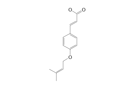 (E)-3-[4-(3-METHYLBUT-2-ENYLOXY)-PHENYL]-PROP-2-ENOIC_ACID
