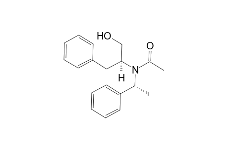 (+)-N-(1-Hydroxymethyl-2-phenylethyl)-N-(1-phenylethyl)acetamide