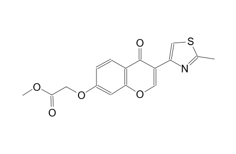 acetic acid, [[3-(2-methyl-4-thiazolyl)-4-oxo-4H-1-benzopyran-7-yl]oxy]-, methyl ester