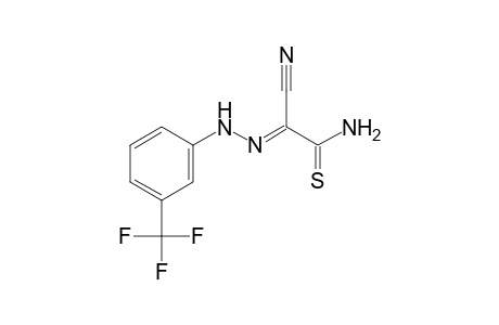 (2E)-2-Cyano-2-([3-(trifluoromethyl)phenyl]hydrazono)ethanethioamide