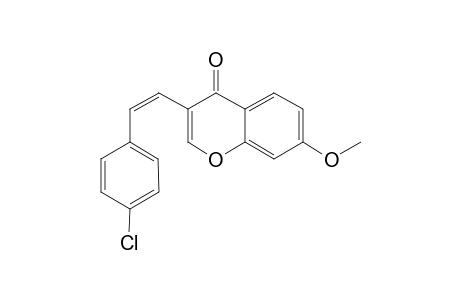 (Z)-4'-Chloro-7-methoxy-3-styrylchromone