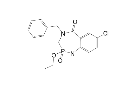 4-BENZYL-7-CHLORO-2-ETHOXY-2,3-DIHYDRO-1H-1,4,2-BENZODIAZAPHOSPHEPIN-5(4H)-ONE-2-OXIDE