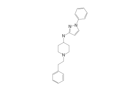 N-(1-PHENYLPYRAZOL-3-YL)-N-[1-(2-PHENETHYL-4-PIPERIDYL)]-AMINE