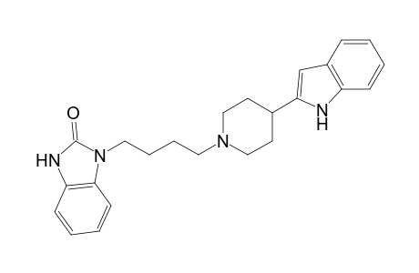 1-{4-[4-(indol-2-yl)piperidino]butyl}-2-benzimidazolinone