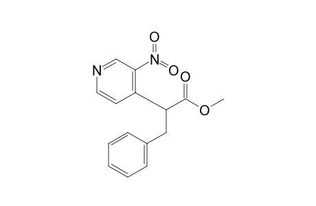 2-(3-nitro-4-pyridinyl)-3-phenylpropanoic acid methyl ester