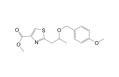 Methyl 2-(2-(4-Methoxy)benzyloxy)propylthiazole-4-carboxylate