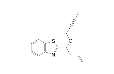 2-(1-But-2-ynyloxybut-3-enyl)benzothiazole