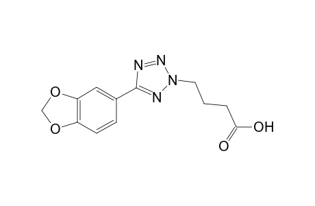 2H-1,2,3,4-Tetrazole-2-butanoic acid, 5-(1,3-benzodioxol-5-yl)-