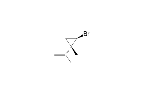 TRANS-1-BROMO-2-(PROPEN-2-YL)-2-METHYLCYCLOPROPANE