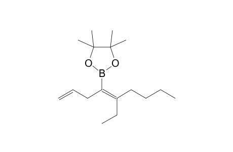 2-[(4E)-5-ethylnona-1,4-dien-4-yl]-4,4,5,5-tetramethyl-1,3,2-dioxaborolane