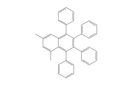 5,7-Dimethyl-1,2,3,4-tetraphenylnaphthalene