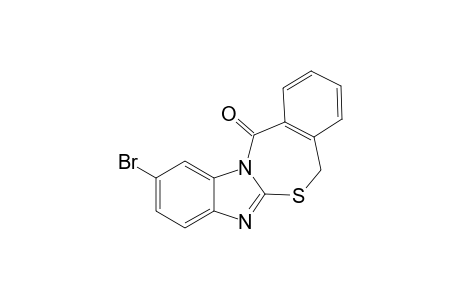 3-Bromo-benzimidazolo[2,1-b]benzo[e]thiazepin-5(10H)-one