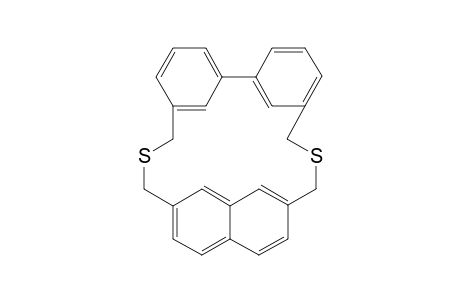 2,7-(Methanothiomethano[1,3]benzeno[1,3]benzenomethanothiomethano)naphthalene