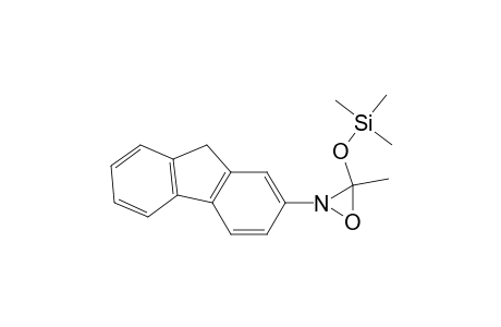 Oxaziridine, 2-(9H-fluoren-2-yl)-3-methyl-3-[(trimethylsilyl)oxy]-