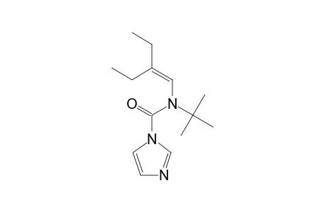 1H-Imidazole-1-carboxamide, N-(1,1-dimethylethyl)-N-(2-ethyl-1-butenyl)-