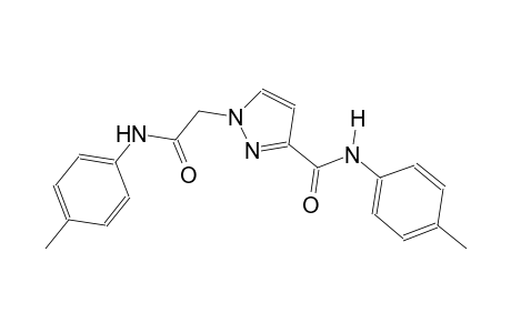 1H-pyrazole-1-acetamide, N-(4-methylphenyl)-3-[[(4-methylphenyl)amino]carbonyl]-