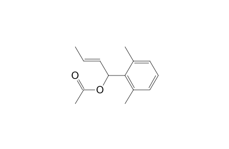 Benzenemethanol, 2,6-dimethyl-.alpha.-1-propenyl-, acetate, (E)-