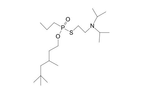 3,5,5-Trimethyl S-2-(diisopropylamino)ethyl propylphosphonothiolate
