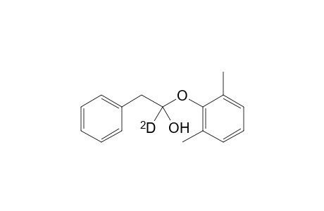 1-(2',6'-Dimethylphenoxy)-2-phenyl-1-deuterioethanol
