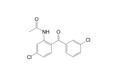 N-(5-chloro-2-(3-chlorobenzoyl)phenyl)acetamide