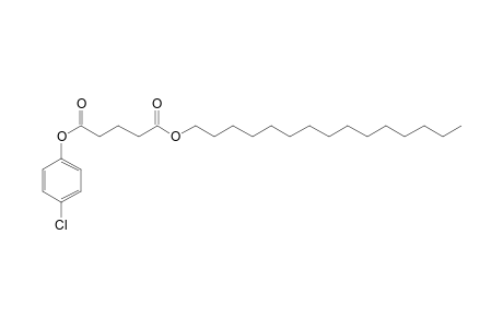 Glutaric acid, 4-chlorophenyl pentadecyl ester