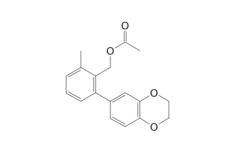 2-(2,3-Dihydrobenzo[b][1,4]dioxin-6-yl)-6-methylbenzyl acetate